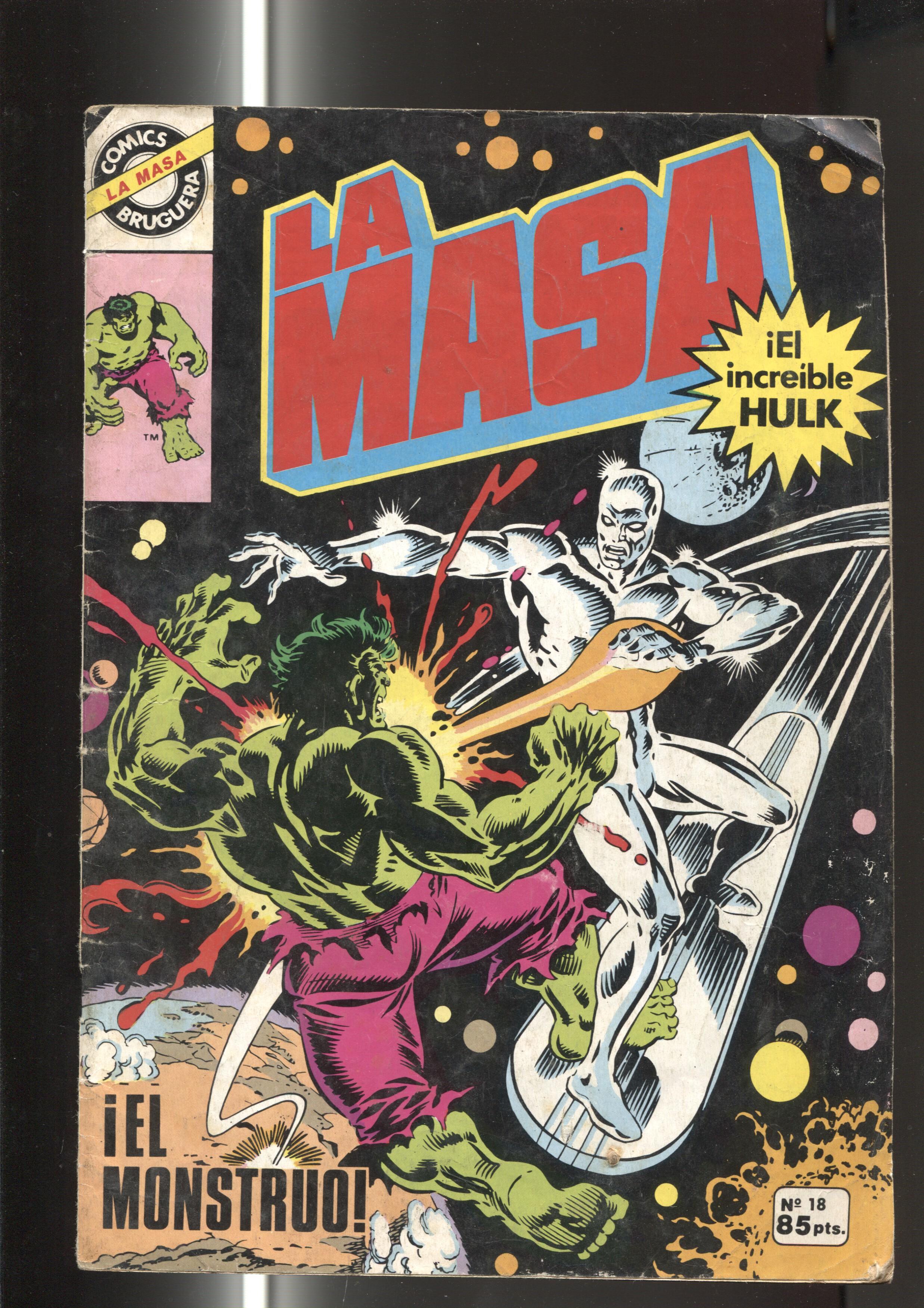 Comics Bruguera : La Masa numero 18 (numerado 5 en trasera)