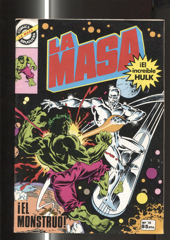 Comics Bruguera : La Masa numero 18 (numerado 1 en trasera)