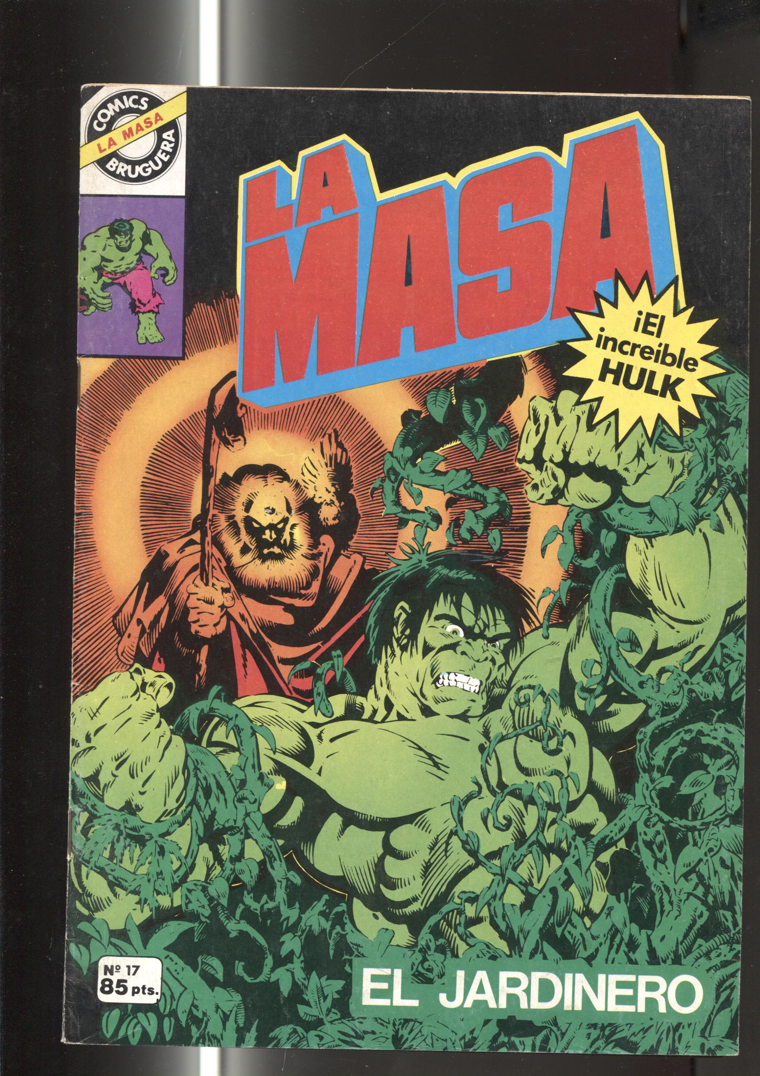 Comics Bruguera : La Masa numero 17 (numerado 2 en trasera)