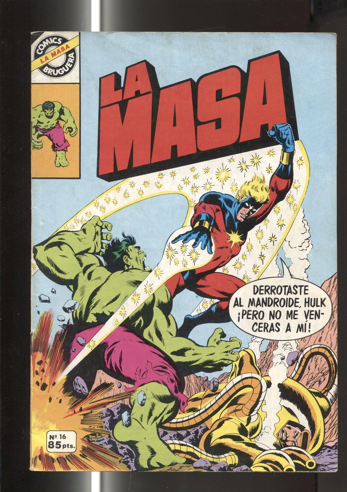 Comics Bruguera : La Masa numero 16 (numerado 3 en trasera)