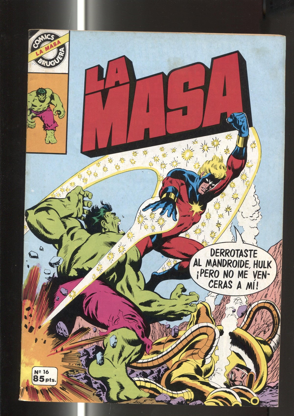 Comics Bruguera : La Masa numero 16 (numerado 2 en trasera)