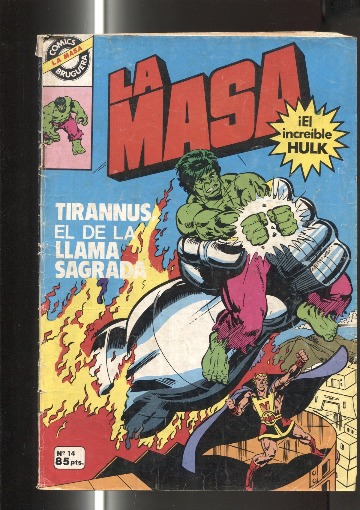 Comics Bruguera : La Masa numero 14 (numerado 3 en trasera)