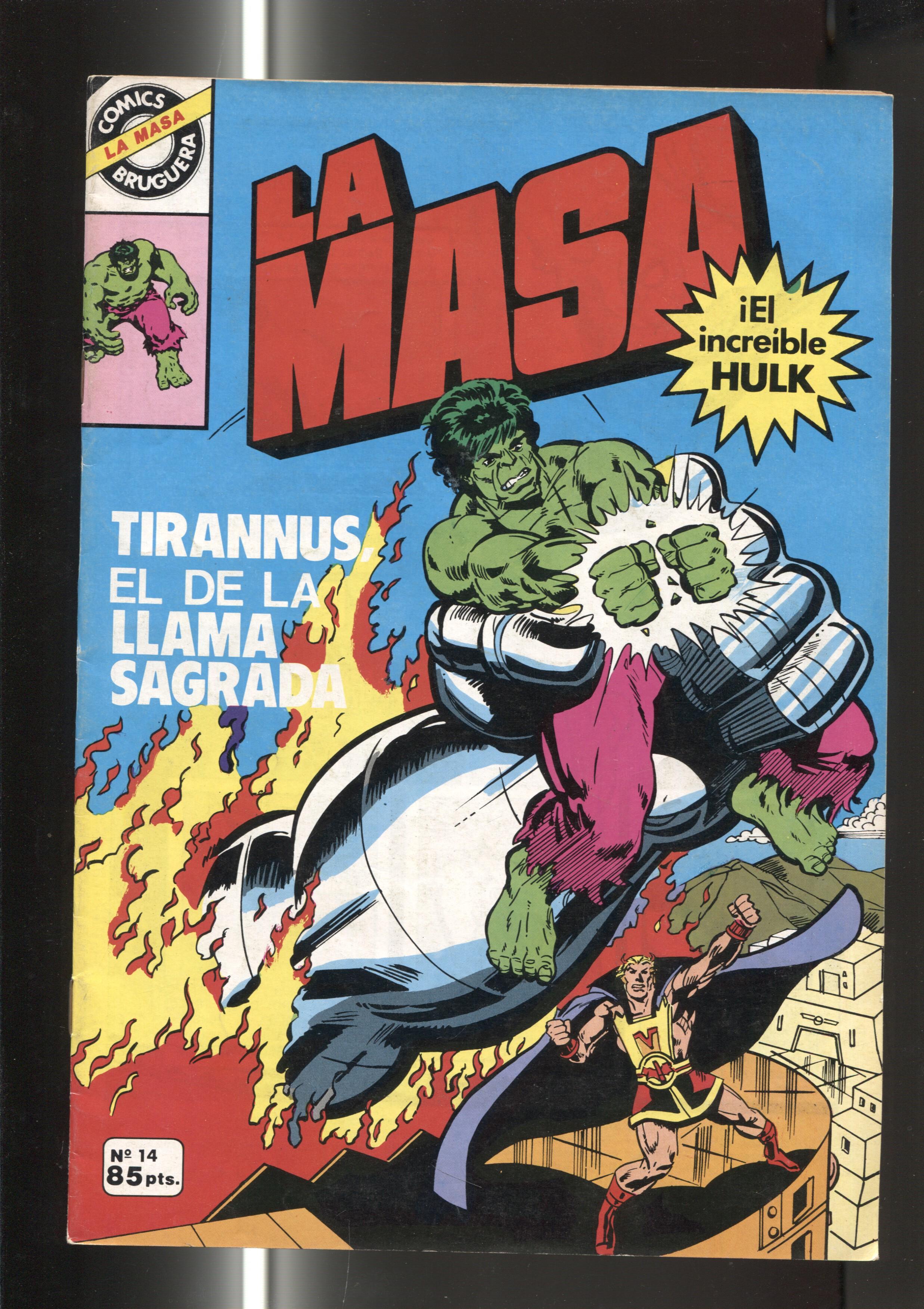 Comics Bruguera : La Masa numero 14 (numerado 2 en trasera)