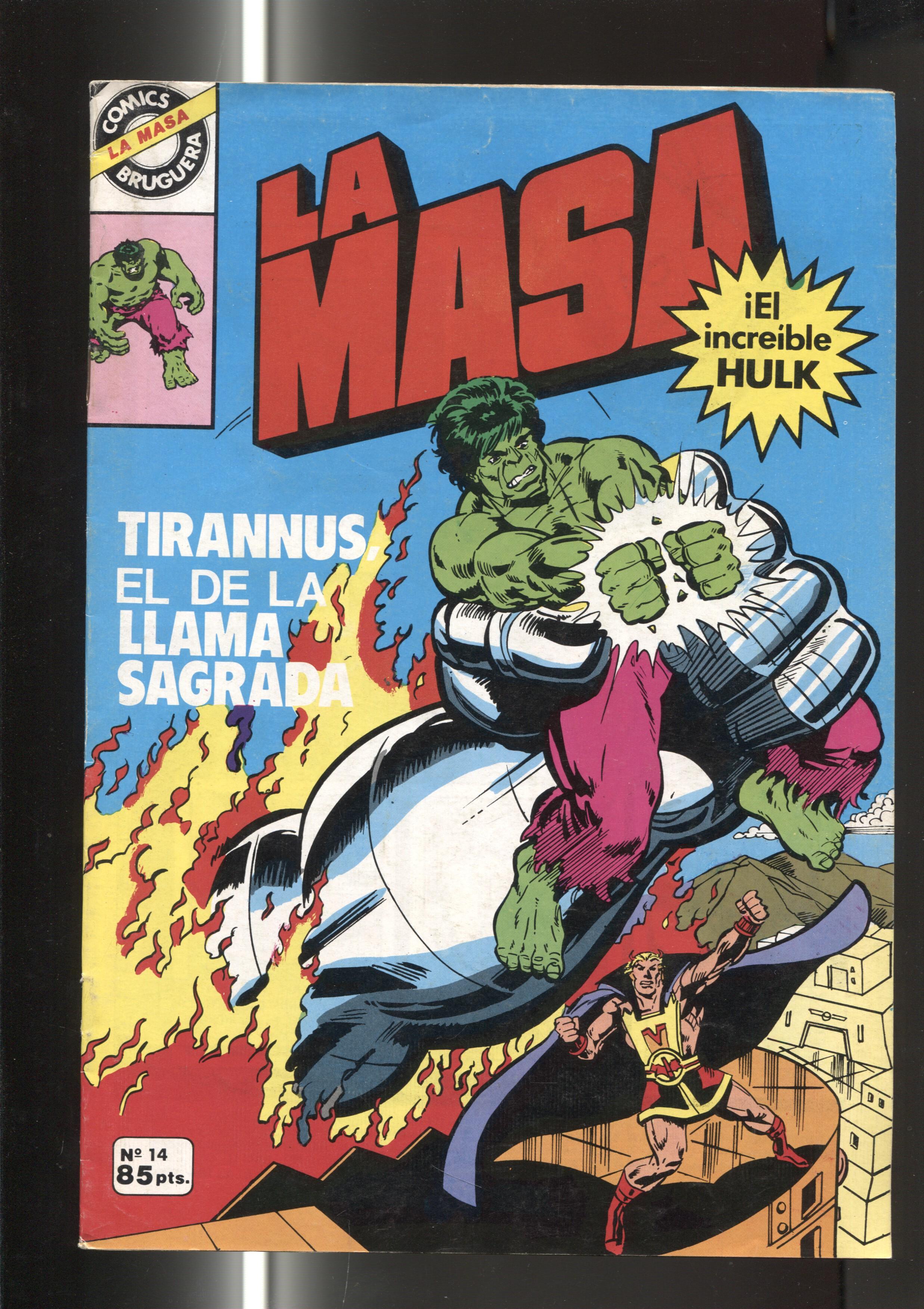Comics Bruguera : La Masa numero 14 (numerado 1 en trasera)