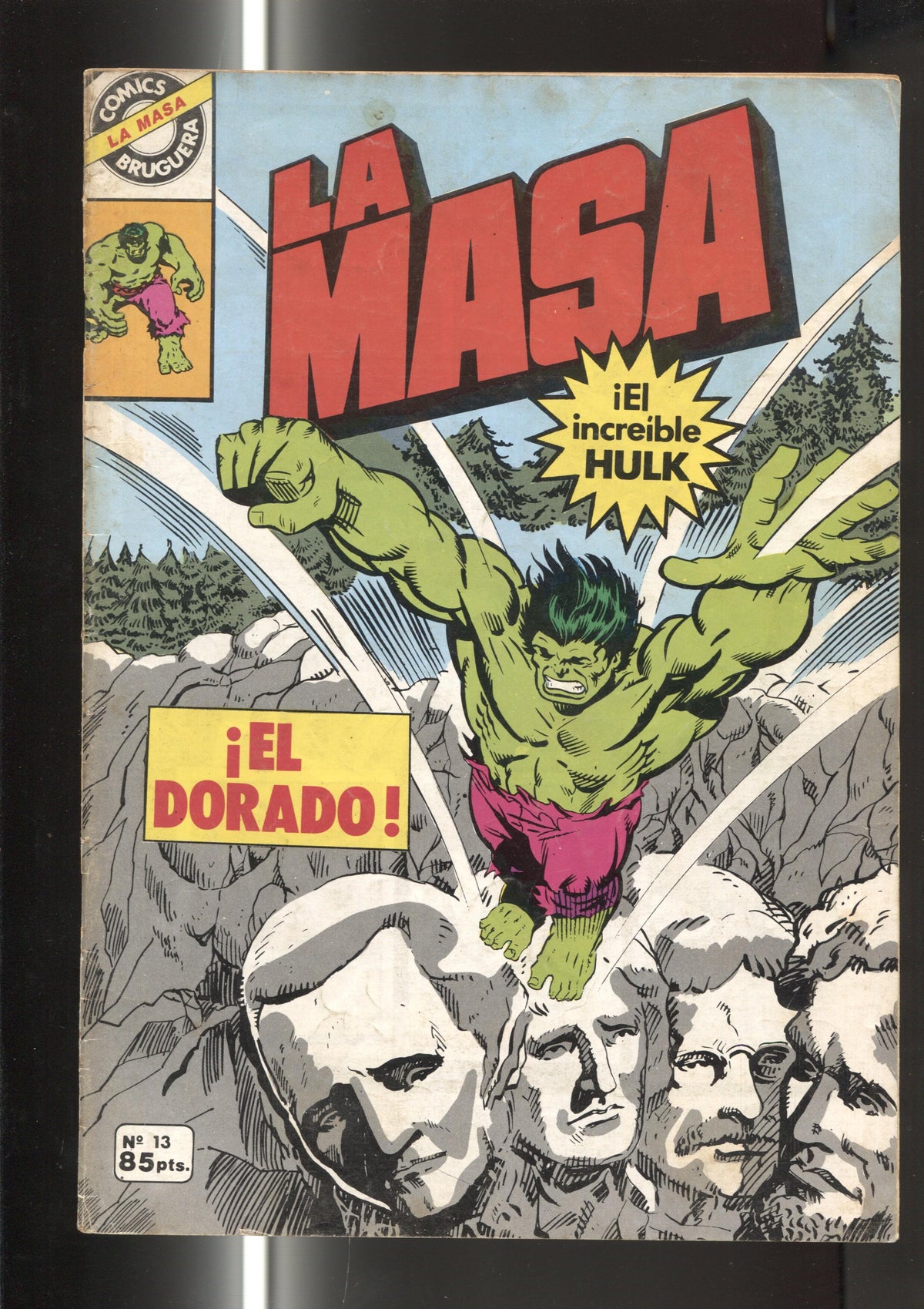Comics Bruguera : La Masa numero 13 (numerado 2 en trasera)