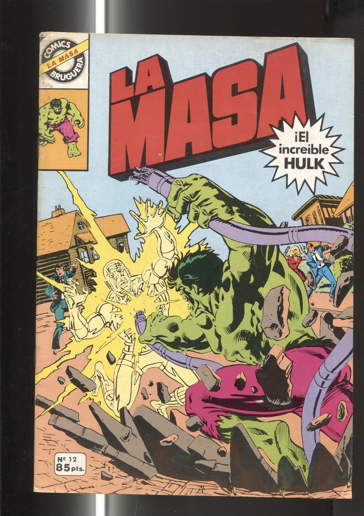 Comics Bruguera : La Masa numero 12 (numerado 2 en trasera)