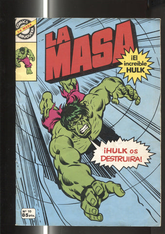 Comics Bruguera : La Masa numero 10 (numerado 5 en trasera)