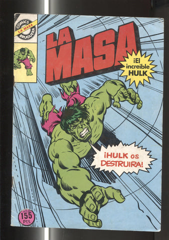 Comics Bruguera : La Masa numero 10 (numerado 2 en trasera)