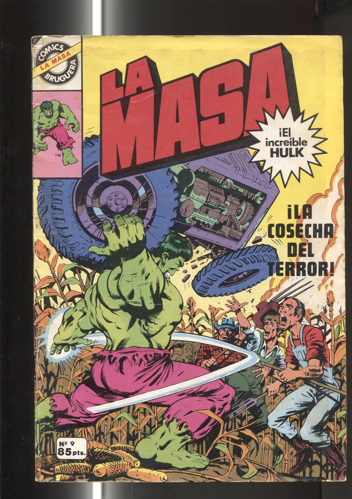 Comics Bruguera : La Masa numero 09 (numerado 1 en trasera)