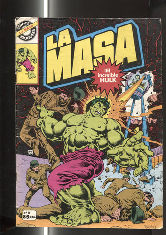 Comics Bruguera : La Masa numero 08 (numerado 4 en trasera)