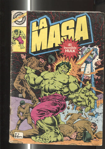 Comics Bruguera : La Masa numero 08 (numerado 3 en trasera)