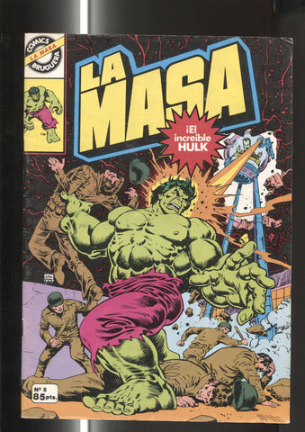 Comics Bruguera : La Masa numero 08 (numerado 2 en trasera)