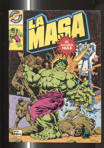 Comics Bruguera : La Masa numero 08 (numerado 1 en trasera)