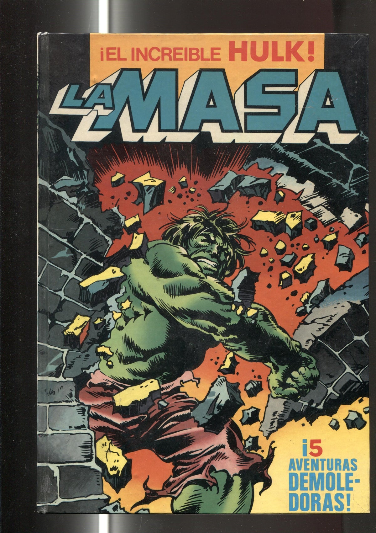 Comics Bruguera : La Masa retapado editorial con los numeros 1,2,3,4,6