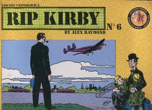 Ediciones Eseuve: Rip Kirby numero 06: tiras prensa 13.2 al 6.7.1948