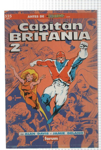 Prestigio 20: Capitan Britania num 2 - Los restos del naufragio. Por Alan Davis y Jamie Delano