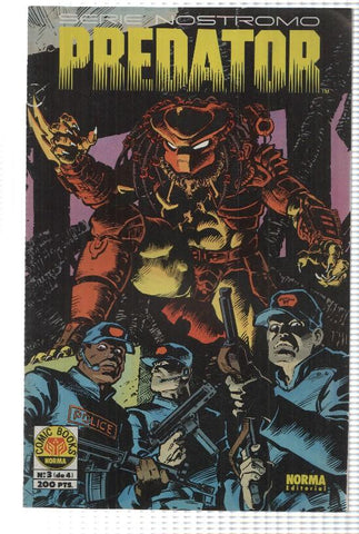 Comic Books: Predator num 3 de 4 (Serie Nostromo). Verheiden-Warner-Randall