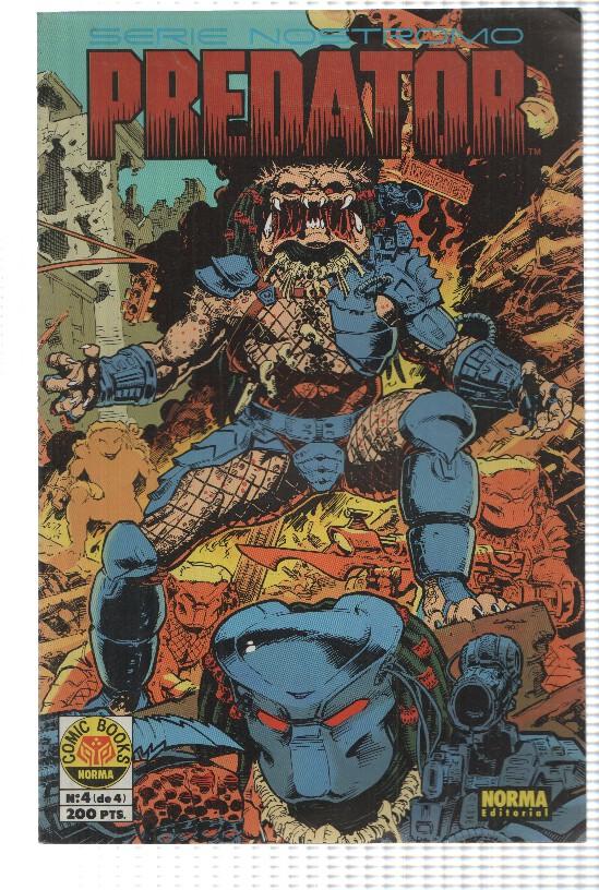 Comic Books: Predator num 4 de 4 (Serie Nostromo). Verheiden-Warner-Randall