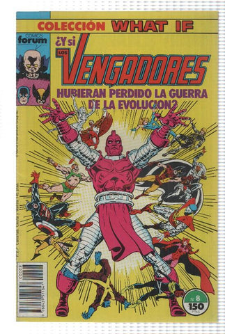 Forum: Coleccion What if num 08: Y si los Vengadores hubieran perdido la Guerra de la Evolucion