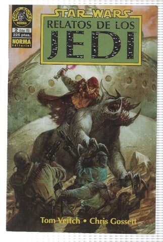Star Wars - Relatos de los Jedi num 2 de 5: Ulic Qel-Droma y las salvajes guerras de Onderon