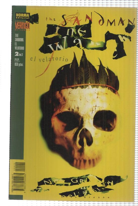 Vertigo 24: The Sandman - El velatorio num 2 de 3, Donde despertamos. Neil Gaiman