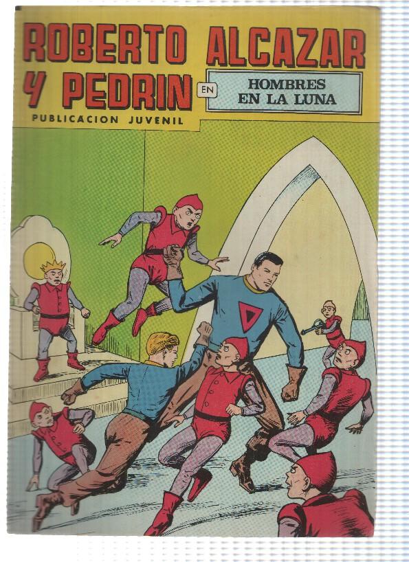 Roberto Alcazar y Pedrin color, numero 209: Hombres en la luna