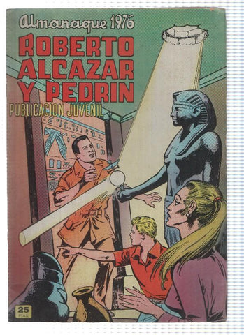 Roberto Alcazar y Pedrin almanaque 1976: El secreto de la cripta