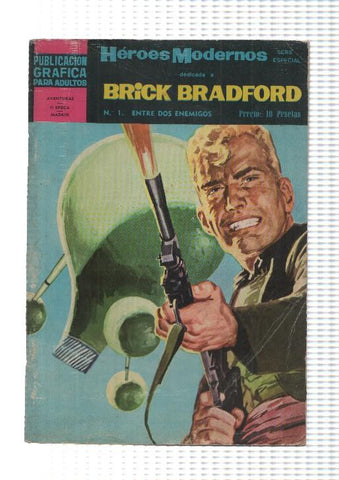Dolar: Heroes Modernos serie Brick Bradford numero 01: entre dos enemigos