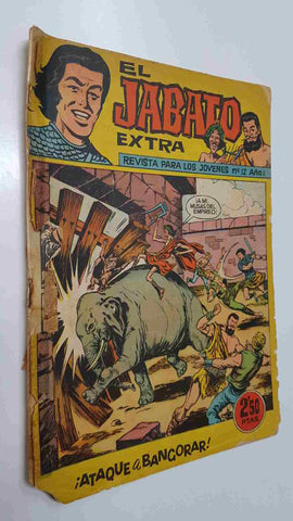 El Jabato extra numero 12 (cubierta mal estado 
