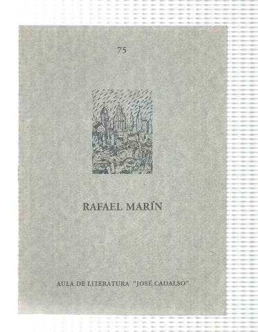 cuaderno de Literatura numero 75: Rafael Marin