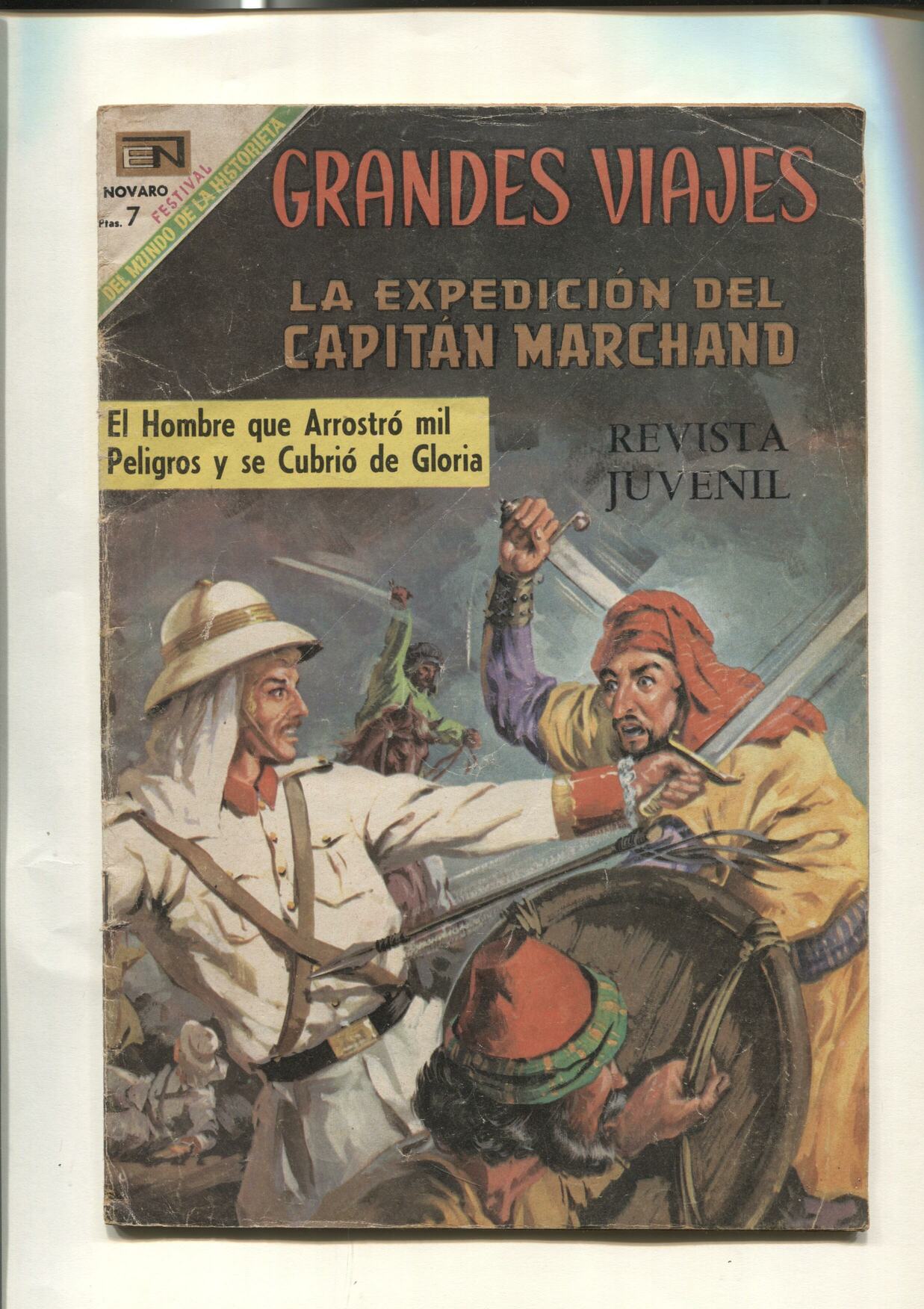 Dolar: Grandes viajes numero 76: La expedicion del capitan Marchand