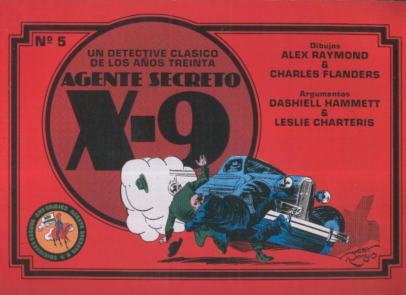 Eseuve: X-9-Agente secreto numero 5: tiras del 2.8.35 al 11.1.1936