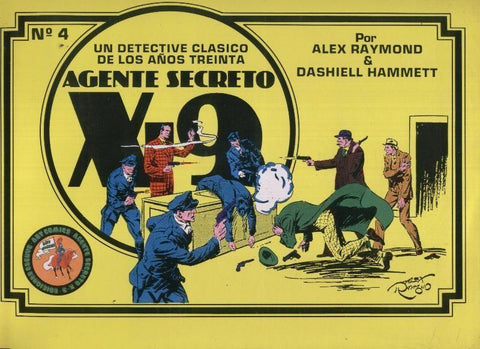 Eseuve: X-9-Agente secreto numero 4: tiras del 8.4.1935 al 24.8.1935