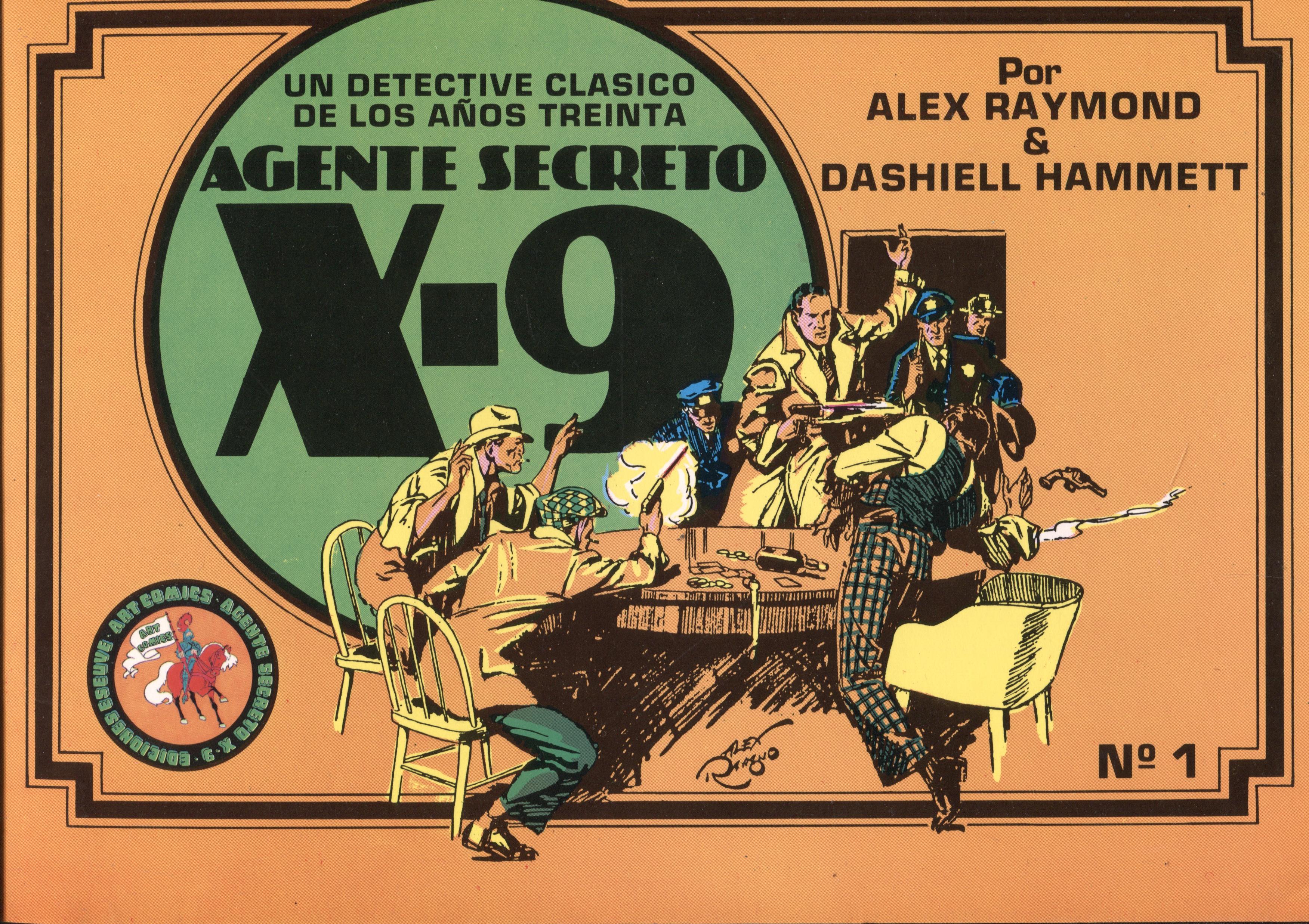 Eseuve: X-9-Agente secreto numero 1: tiras del 22.1.1934 al 22.6.1934