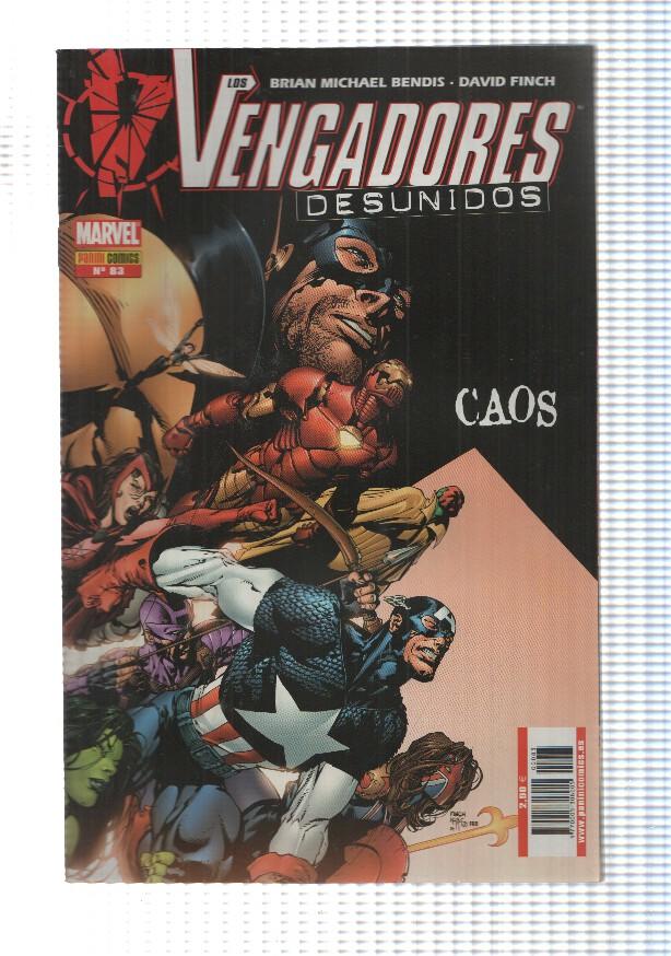 comic: Los Vengadores año 1 num 83 (2005) - Caos parte 1. Brian Michael Bendis, David Finch