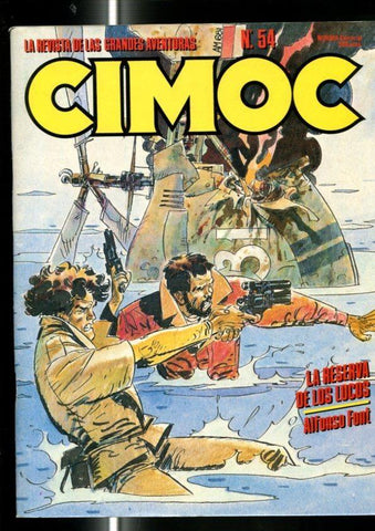 Norma: Cimoc revista numero 054: articulo sobre Didier comes