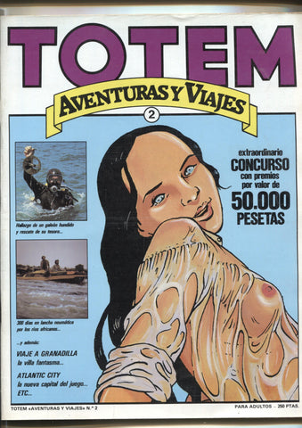 Revista Totem aventuras y viajes numero 2: Tesoros de la mar