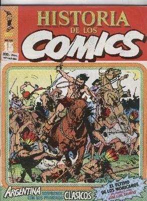 Fasciculo Historia de los comics numero 15: Clasicos argentinos: el ultimo de los mohicanos