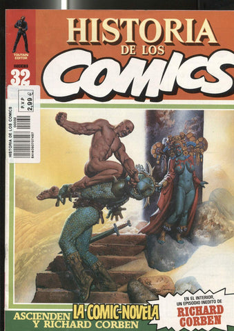 Toutain: Historia de los comics numero 32: Richard Corben y la comic novela