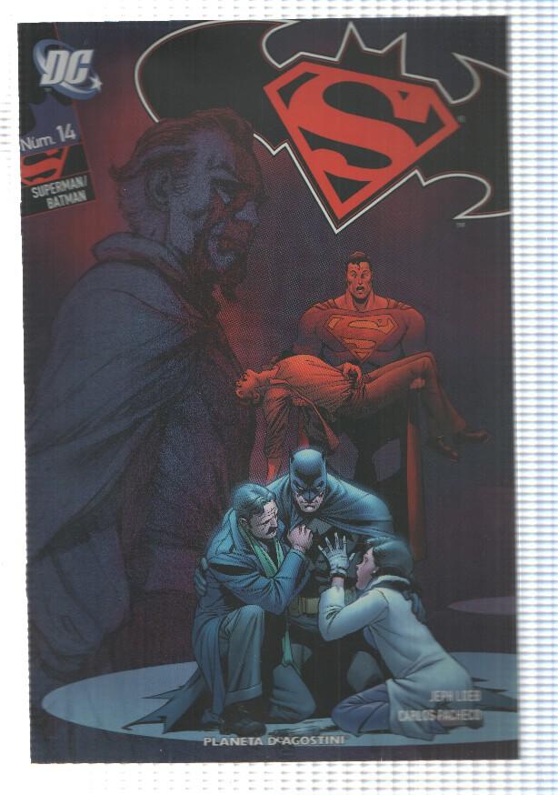 DC: Superman-Batman num 14. Absolute Power cap 3: cuando el tiempo se hace pedazos. Loeb-Pacheco