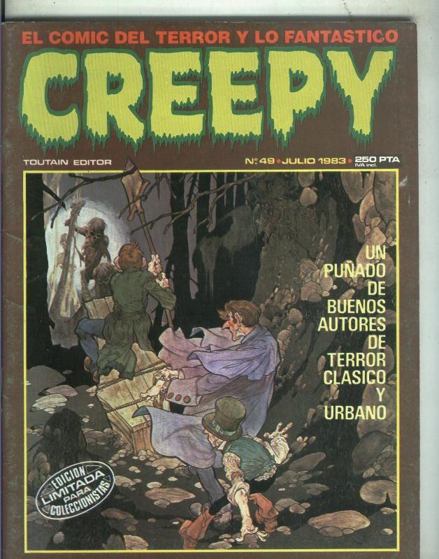 Revista Creepy numero 49, edicion coleccionista