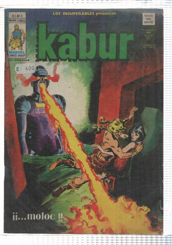 Vertice: Los insuperables volumen 3: Kabur: Moloc