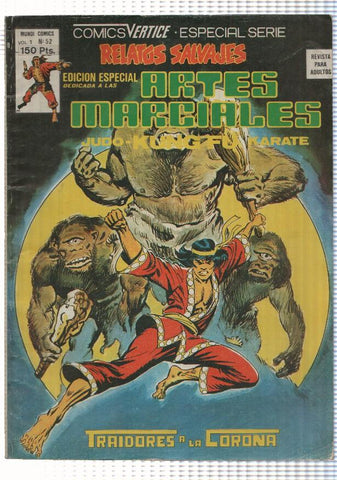Vertice: Relatos Salvajes serie Artes Marciales numero 52