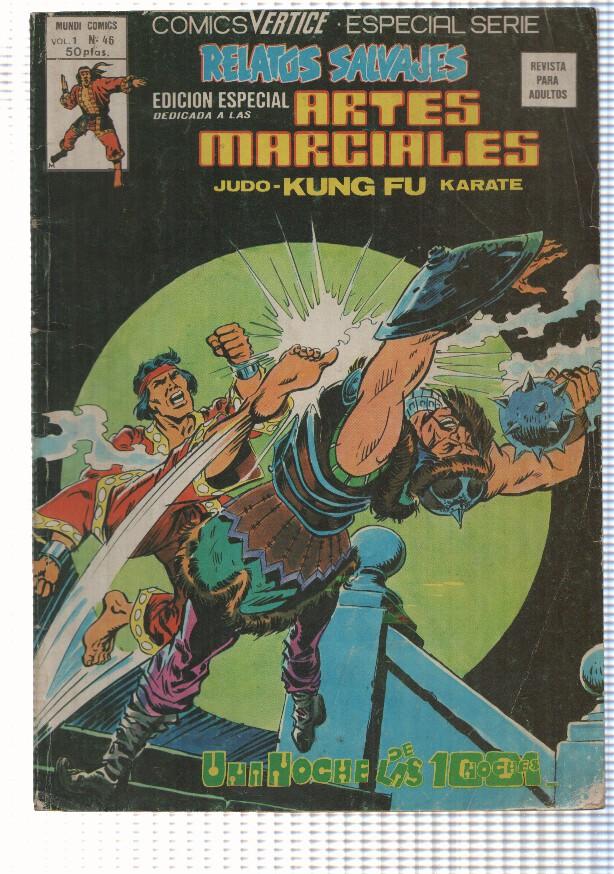 Vertice: Relatos Salvajes serie Artes Marciales numero 45