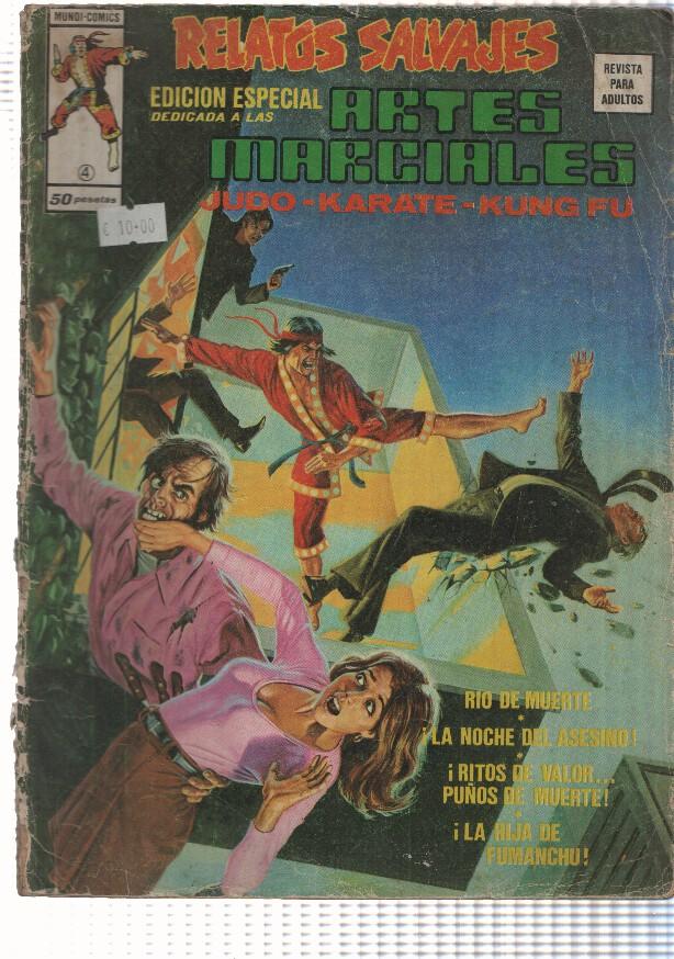 Vertice: Relatos Salvajes serie Artes Marciales numero 04