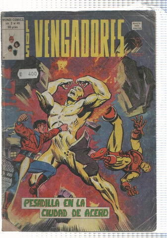 Vertice:: Los Vengadores volumen 2 numero 45