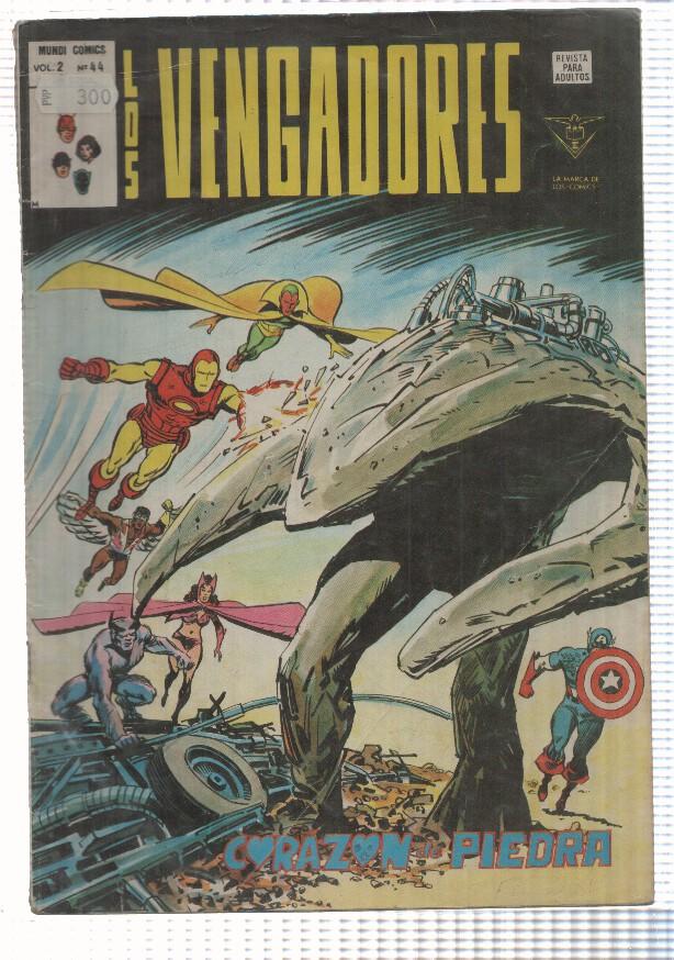 Vertice:: Los Vengadores volumen 2 numero 44 (numerado 2 atras)