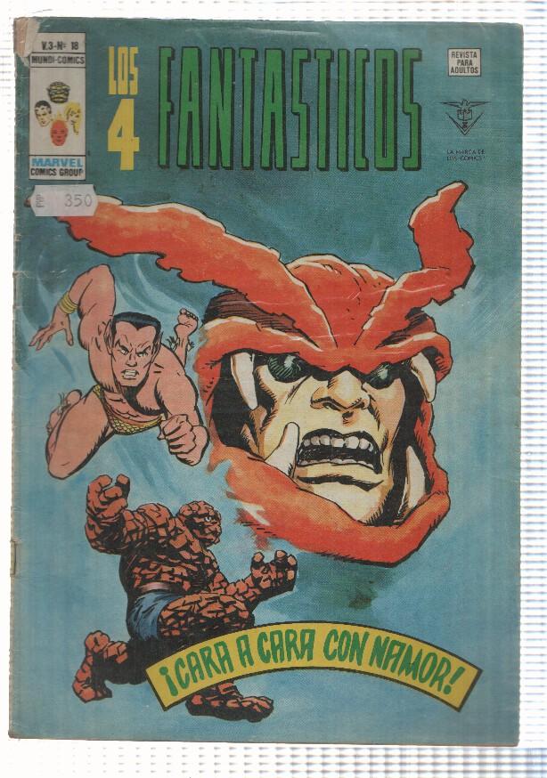 Mundicomics: Los 4 Fantasticos volumen 3 numero 18