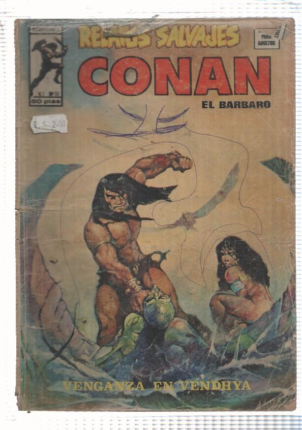 Mundicomics: Relatos Salvajes numero 51: Conan el barbaro