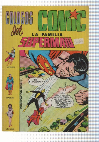 Valenciana: La familia superman serie colosos del comic numero 7